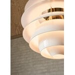 Louis Poulsen PH Snowball pendant, Anniversary Edition, matt white - pale rose