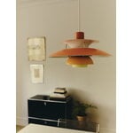 Louis Poulsen PH 5 500 pendant, orange, view 3