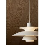 Louis Poulsen PH 5 Monochrome pendant, pale pewter