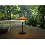 Louis Poulsen PH 80 portable table lamp, opal white - high lustre chrome plated, decoration image