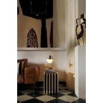 Louis Poulsen PH 2/2 Luna table lamp, aged brass - opal white, decoration image