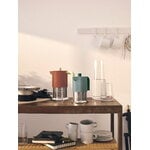 Alessi Vite induction espresso coffee maker, 3 cups, sage green - green, decoration image