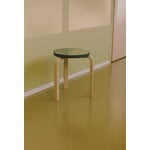 Artek Aalto Stool 60, Jubiläumsausgabe, Forstgrün - Birke