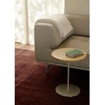 Fredericia Pal table, 37,5 cm, stainless steel - oiled oak, view 3