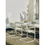 HAY Palissade Cantilever dining armchair, cream white, decoration image