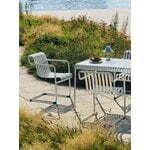 HAY Palissade Cantilever dining armchair, hot galvanized, decoration image