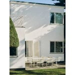 HAY Palissade Cantilever dining armchair, cream white, decoration image