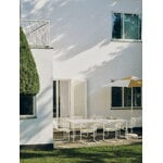 HAY Palissade Cantilever dining armchair, cream white, decoration image