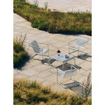 HAY Palissade low table, 81,5 x 86 cm, hot galvanised, decoration image