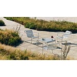 HAY Palissade low table, 81,5 x 86 cm, hot galvanised, decoration image