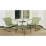 HAY Palissade low table, 81,5 x 86 cm, olive, decoration image