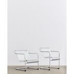 HAY Palissade Cantilever lounge chair, low, hot galvanized, decoration image