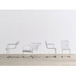 HAY Palissade Cantilever armchair, hot galvanized, decoration image