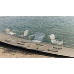 HAY Palissade Cantilever armchair, hot galvanized, decoration image