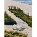 HAY Palissade chaise longue,  cream white, decoration image