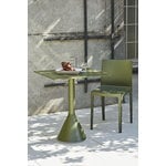 HAY Palissade Cone table 65 x 65 cm, olive