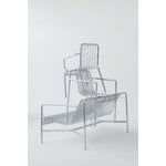 HAY Palissade dining armchair, hot galvanised