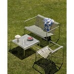 HAY Palissade lounge chair, low, hot galvanised, decoration image