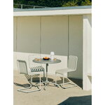 HAY Deville table, diam. 80 cm, silver grey, decoration image