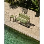 HAY Palissade dining bench, olive