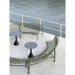 HAY Palissade Park dining bench add-on, in, anthracite