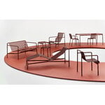 HAY Palissade chaise longue,  iron red