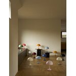 Louis Poulsen Panthella 250 Portable table lamp, opal beige - chrome, decoration image