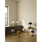 Louis Poulsen Panthella 250 Portable table lamp, opal beige - chrome, decoration image