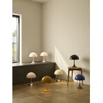 Louis Poulsen Panthella 250 Portable table lamp, opal beige - chrome, decoration image