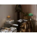 Louis Poulsen Panthella The Originals 160 Portable V3 table lamp, opal brown - chrome, decoration image