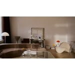 Louis Poulsen Panthella The Originals 160 Portable V3 table lamp, opal brown - chrome, decoration image
