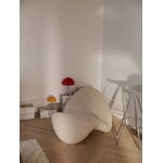 Louis Poulsen Panthella The Originals 250 Portable table lamp, opal red - chrome, decoration image