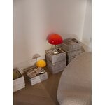 Louis Poulsen Panthella The Originals 250 Portable table lamp, opal red - chrome, decoration image