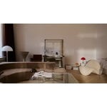 Louis Poulsen Panthella The Originals 250 Portable table lamp, opal red - chrome, decoration image