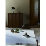 Louis Poulsen Panthella The Originals 160 Portable V3 table lamp, opal brown - chrome, decoration image