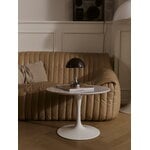 Louis Poulsen Panthella The Originals 160 Portable V3 table lamp, opal brown - chrome, decoration image