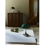 Louis Poulsen Panthella The Originals 160 Portable V3 table lamp, opal green - chrome, decoration image