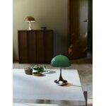 Louis Poulsen Panthella The Originals 160 Portable V3 table lamp, opal green - chrome, decoration image