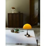 Louis Poulsen Panthella The Originals 160 Portable V3 table lamp, opal orange - chrome, decoration image