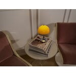 Louis Poulsen Panthella The Originals 160 Portable V3 table lamp, opal orange - chrome, decoration image
