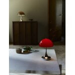 Louis Poulsen Panthella The Originals 160 Portable V3 table lamp, opal red - chrome, decoration image