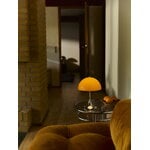 Louis Poulsen Panthella The Originals 250 Portable table lamp, opal orange - chrome, decoration image