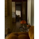 Louis Poulsen Panthella The Originals 250 Portable table lamp, opal red - chrome, decoration image