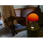 Louis Poulsen Panthella The Originals 250 Portable table lamp, opal red - chrome, decoration image