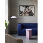 HAY Slit Wood table, 35 cm, high, light pink