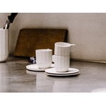 HAY Paper Porcelain coffee saucer, light grey