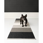 Pappelina Kim rug, 70 x 240 cm, black