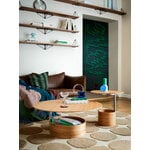 Maze Parasol coffee table, S, oak