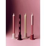 HAY Tube candleholder, S, chestnut brown, view 2