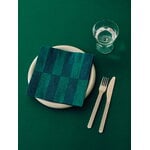 HAY Serviette Pattern, dîner, lot de 20, vert - vert foncé, image décorative